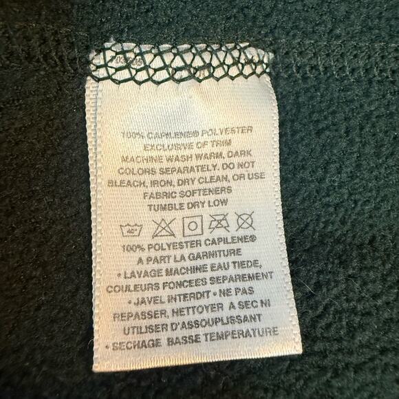 PATAGONIA Capilene Vintage Green Fleece Mens Base Layer Pants M-243 Sz S - Picture 4 of 7